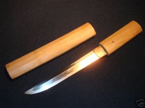 antique japanese seppukuharakiri suicide knife