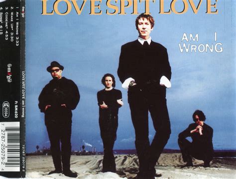 love spit love am i wrong 1994 cd discogs