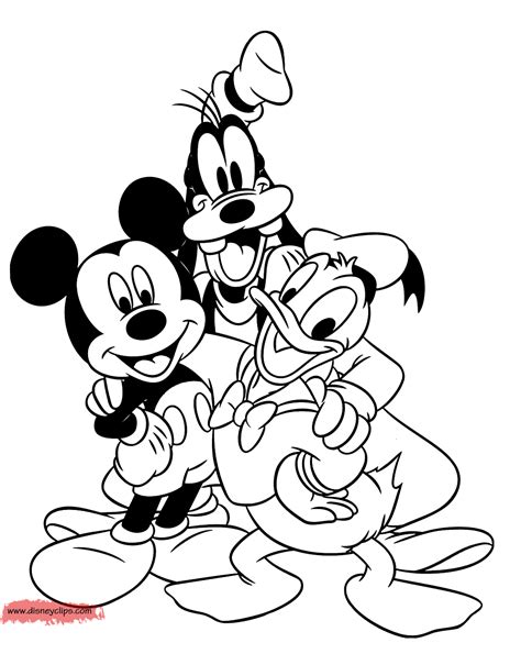 pluto  mickey mouse coloring pages coloring home