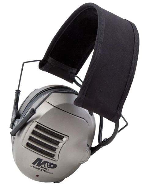 mp accessories  alpha electronic earmuff  db blackgray