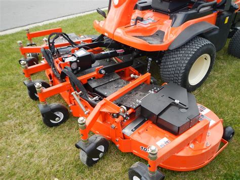 kubotas  front mount mower    mower deck fully equippedfully equipped