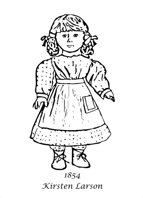 cup overflows american girl coloring pages