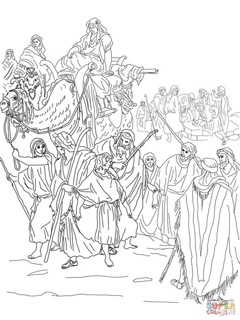 joseph  sold  slavery   brothers coloring page coloring home