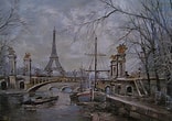 Résultat d’image pour Artist Painters France. Taille: 156 x 110. Source: www.worthpoint.com
