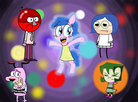 Inside Out With Cartoon Characters By K9x Toons N Stuff On