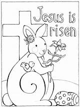 Easter Coloring Pages Religious Egg Printable Getdrawings Colorings sketch template