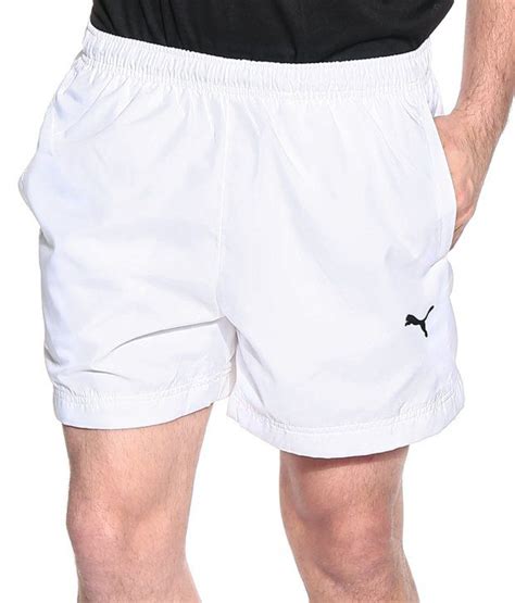 Puma Ess Woven Shorts White Buy Puma Ess Woven Shorts White Online At