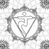 Chakra Mandala Manipura Chakras 출처 Dot Uitprinten Downloaden sketch template