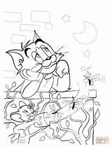 Coloring Tom Jerry Pages Sleepless Night Printable Time Sleeping Logo Ymca Colouring Printables Supercoloring Nights Crafts Template Color Sketch Sheets sketch template