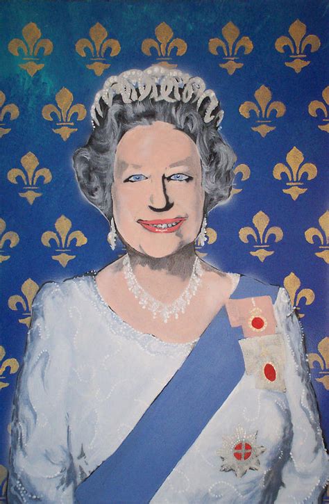 God Save The Queen Painting By Gary Hogben