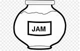 Jam Clipart Coloring Drawing Colouring Book Transparent Clipartmag sketch template