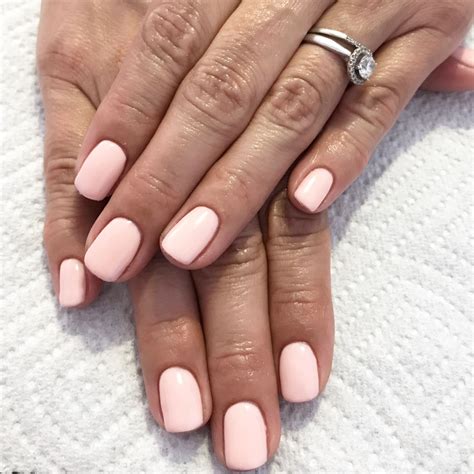 perfect pale pink nails gel nails pink nails natural nails russian