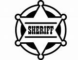 Sheriff Cowboy Rodeo Cricut Cut Vectorified Este sketch template
