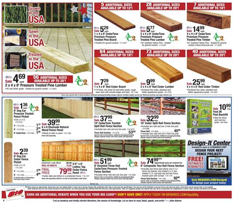 menards current weekly ad    frequent adscom