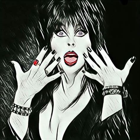 Elvira Dark Artwork Artwork The Darkest