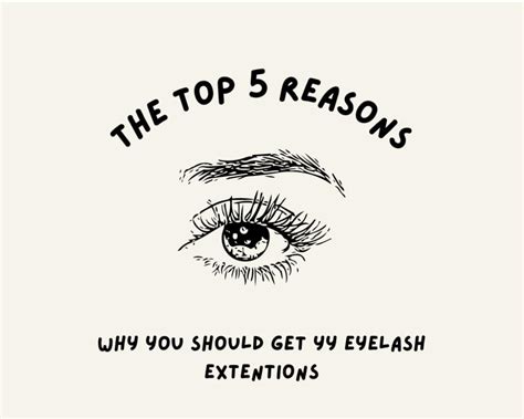 The Top 5 Reasons Why You Sho›uld Get Yy Eyelash Extensions