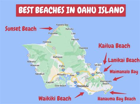 beaches  oahu island hawaii  visit  summer