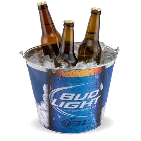 bud light lime metal ice bucket beer bucket producer
