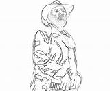 Redemption Dead Red Coloring Pages Characters sketch template