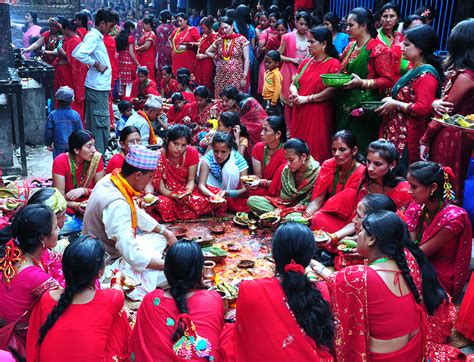 Teej Festivals Of Nepalese Woman Morningnepal
