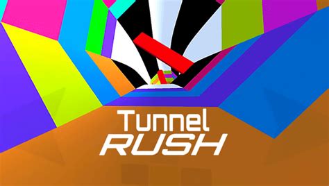 play tunnel rush  game unblocked tunnel rush game