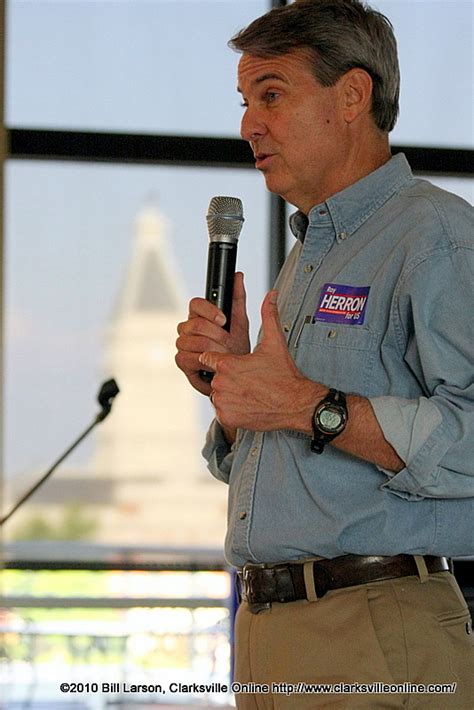 roy herron stops  montgomery county  part  congressional district campaign clarksville