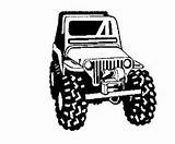 Jeep Coloring Road Off Pages Cars Car Offroad Jeeps Vehicles Clip Carscoloring Color sketch template