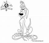 Tunes Looney Coloring Pages Printable Kids Color sketch template