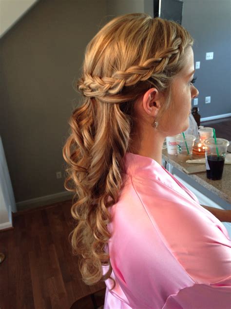 braid    updo great style   wedding  prom homecoming