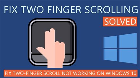 How To Fix Two Finger Scroll Not Working Windows 11 Softtech Tutorials