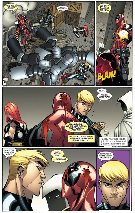 deadpool gets starstruck with captain america comicnewbies
