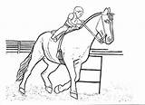 Horse Coloring Pages Bucking Getcolorings Rodeo Color sketch template