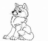 Wolf Coloring Pages Baby Wolves Kids Print Winged Anime Cute Printable Color Tribal Getcolorings Popular Getdrawings Coloringhome Coloringbay Husky Pup sketch template