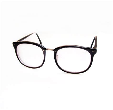 1980s black frame eyeglasses eye glasses geek nerd