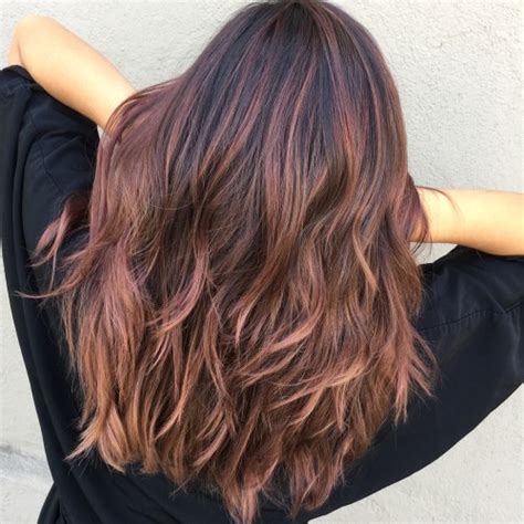 20 gorgeous examples of rose gold balayage