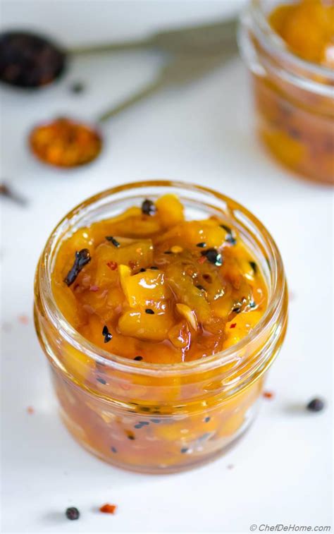mango chutney recipe chefdehomecom