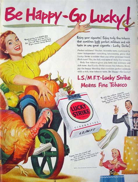 Be Happy Go Lucky Vintage Thanksgiving Ads Popsugar Love And Sex