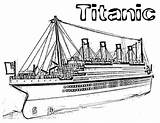 Titanic Coloring Pages Colouring Adult Color sketch template