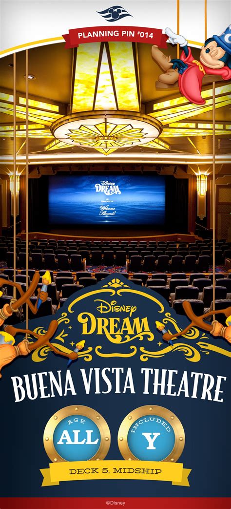 buena vista theater  shows entertainment disney dream cruise disney cruise
