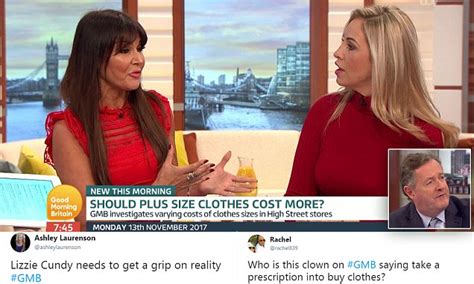 Lizzie Cundy Says Plus Size Shoppers Should Pay More