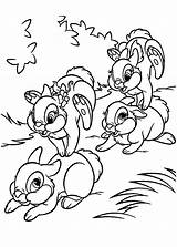 Coloring Bunny Pages Baby Disney Printable Hopping Kids Rabbit Coloring4free Face Bunnies Getcolorings Color sketch template