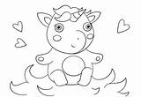 Unicorn Scribblefun sketch template
