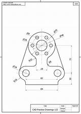 Autocad Mechanical Isometric Tecnico Vistas Modeling sketch template