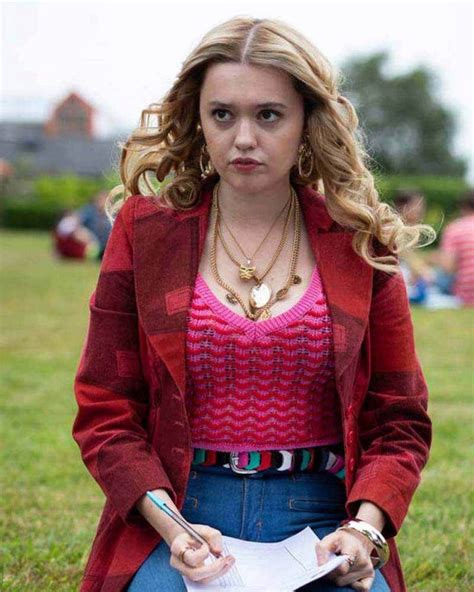 Sex Education S02 Aimee Gibbs Red Blazer Jacket Free Download Nude