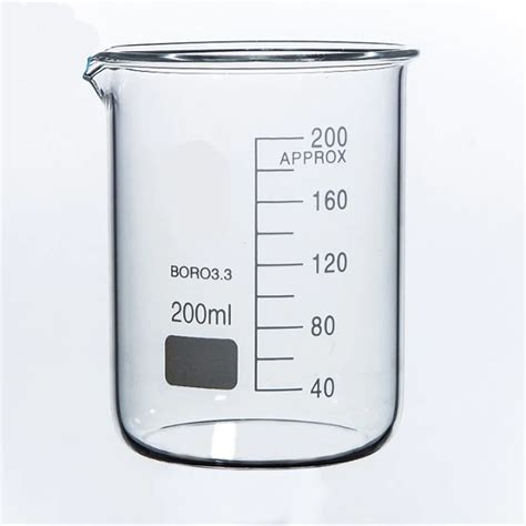 ml glass beaker  form  chemical lab glassware  beaker  office school supplies