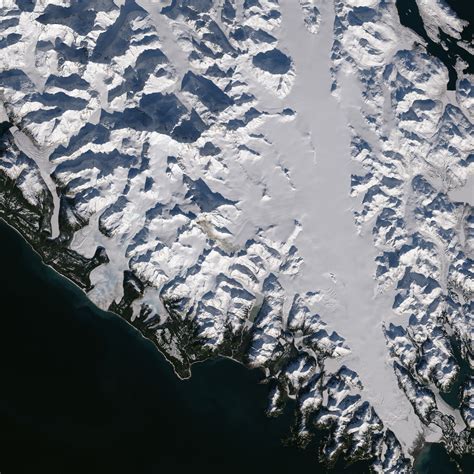 landsat  satellite image alaska satellite imaging corp