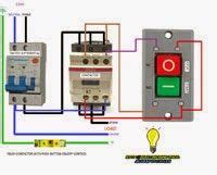 contactor wiring diagram start stop electrical wiring