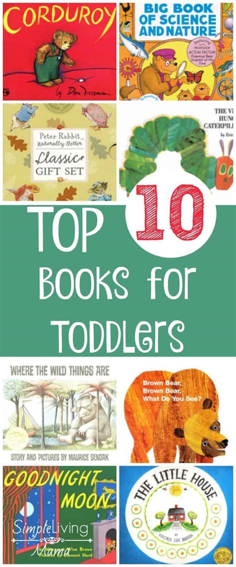 top  books  toddlers ages   simple living mama