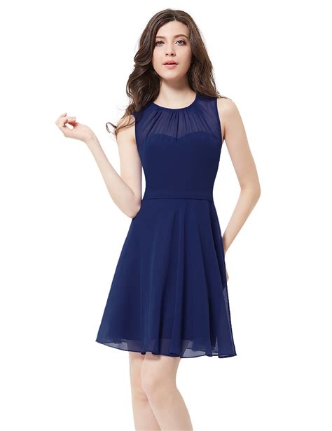 Sleeveless Round Neck Ribbed Casual Dress Qianber Round Neck Lace
