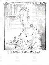 Chris Riddell Gaol Salad Reading Original sketch template